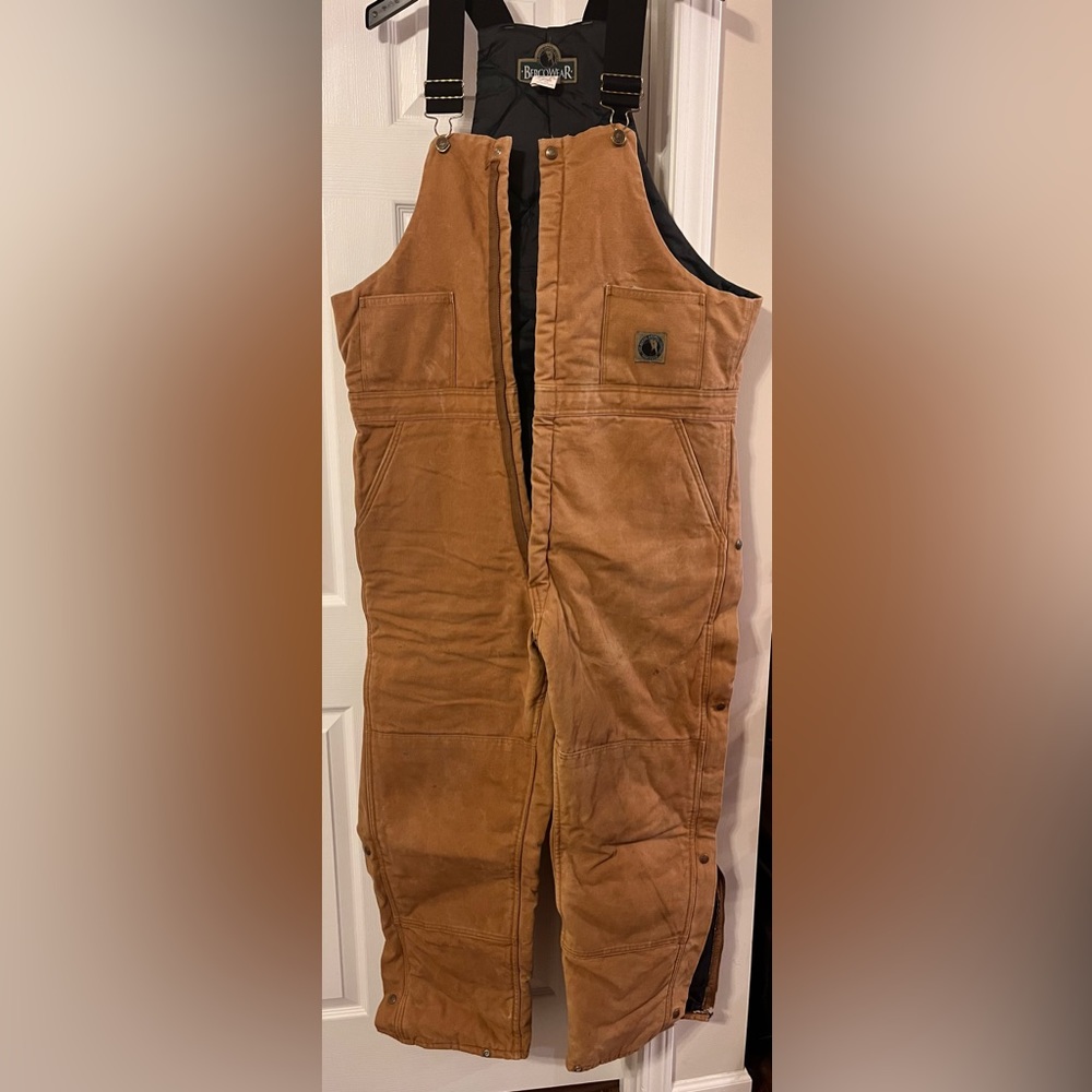 Bercowear insulated coveralls size XL Reg w/Elastic Straps